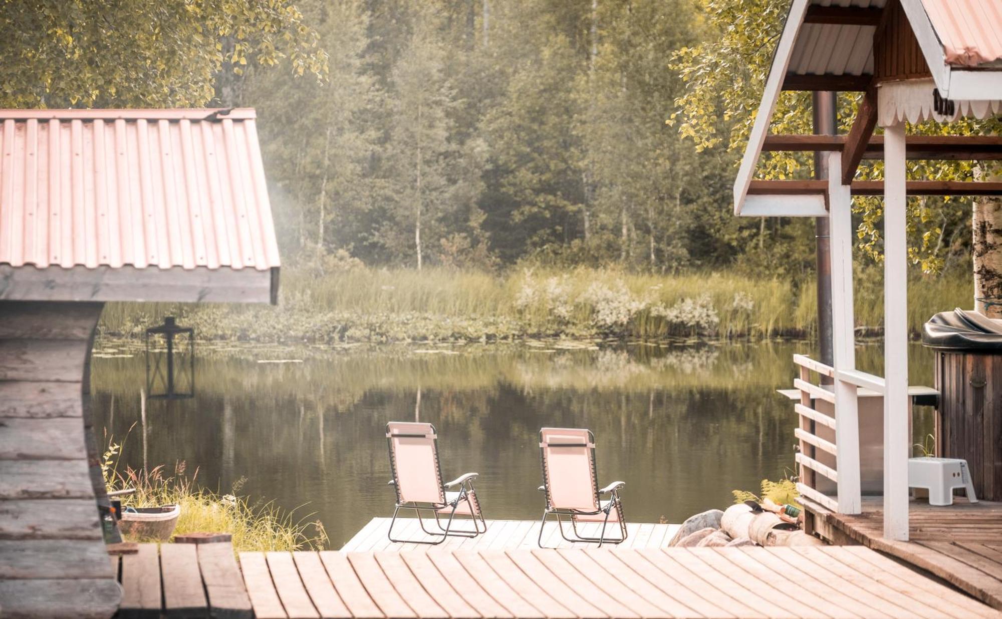 Langforsen Glamping & Lapland Experience Hotel Lapptrask Exterior foto